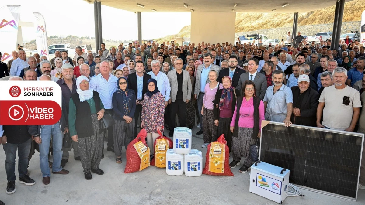 BÜYÜKŞEHİR’DEN ÜRETİMİN KALBİNİ ATTIRAN ÇİFTÇİLERE TARIMSAL DESTEK