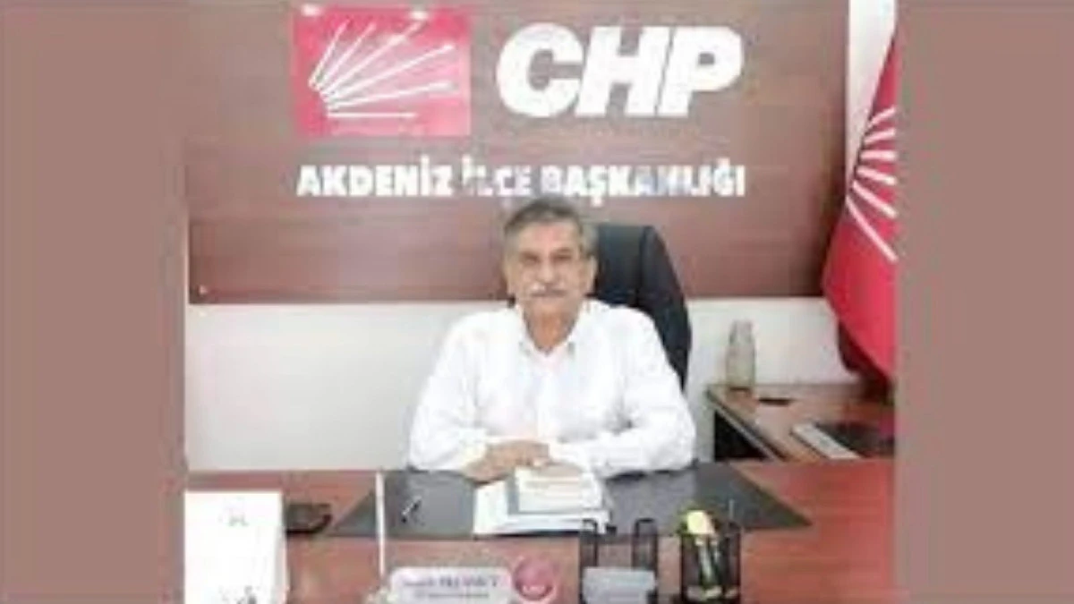CHP AKDENİZ İL&Ccedil;E BAŞKANI SEMİH PALAMUT: &lsquo;17 AĞUSTOS&rsquo;UN ARDINDAN DEPREM GER&Ccedil;EĞİNİ DEĞİL, İHMALLERİ TARTIŞIYORUZ&rsquo;