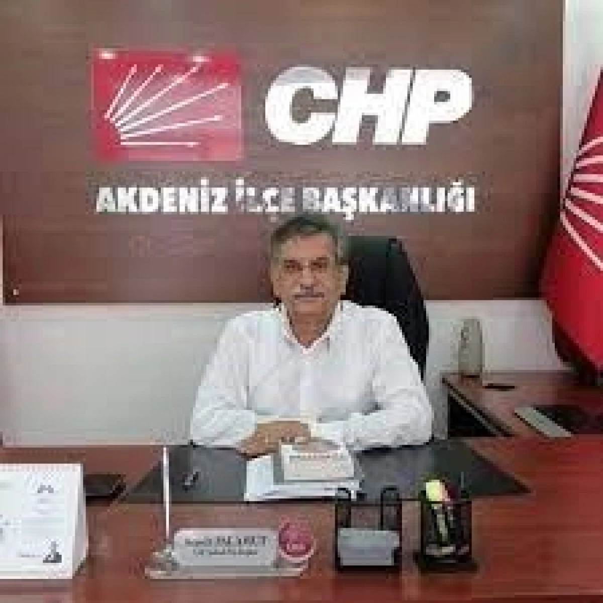 CHP AKDENİZ İL&Ccedil;E BAŞKANI SEMİH PALAMUT&rsquo;TAN YENİ YIL MESAJI
