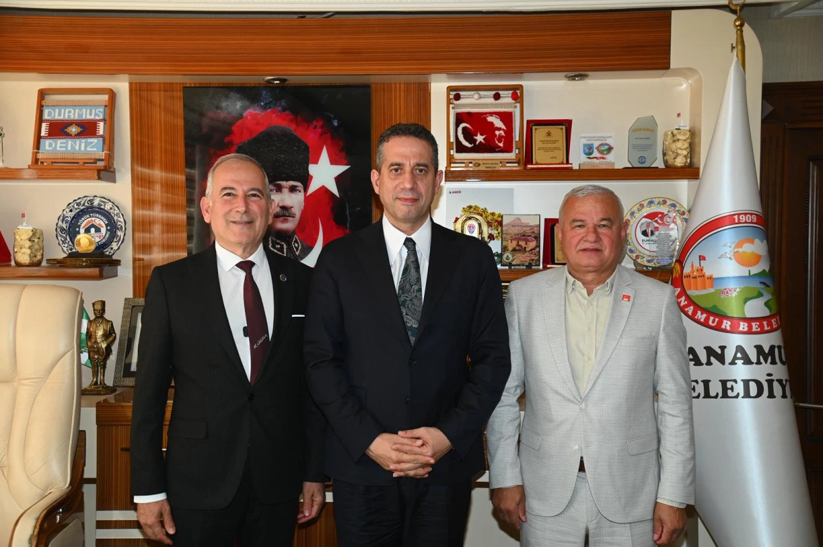 CHP GRUP BAŞKANVEKİLİ ALİ MAHİR BAŞARIR ANAMUR&rsquo;DA VATANDAŞLARLA BULUŞTU