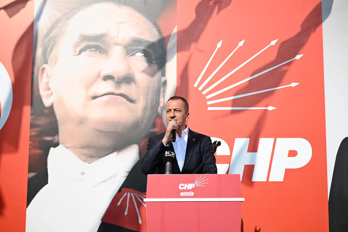 CHP MERSİN İL BAŞKANI KORAL ÖMÜR: ‘CUMHURİYET HALK PARTİSİ TÜM MAĞDURLARIN KORUMA KALKANIDIR’