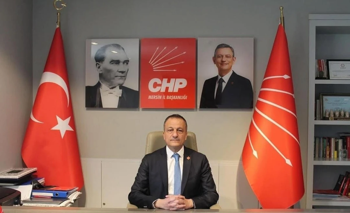 CHP MERSİN İL BAŞKANI KORAL &Ouml;M&Uuml;R&rsquo;DEN 2026 YENİ YIL MESAJI