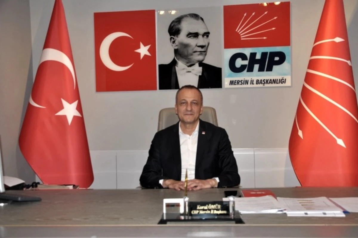 CHP MERSİN İL BAŞKANI KORAL &Ouml;M&Uuml;R&rsquo;DEN AHİLİK HAFTASI A&Ccedil;IKLAMASI