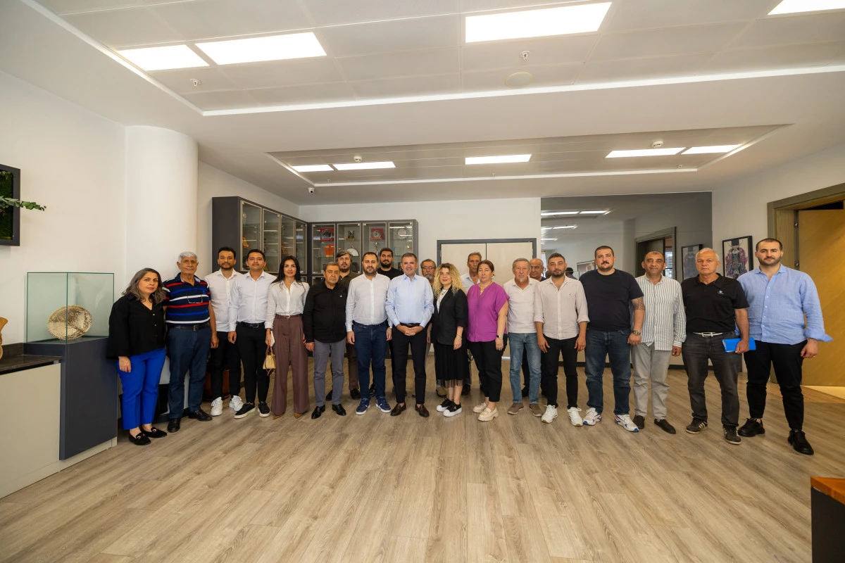 CHP &Ouml;RG&Uuml;TLERİNDEN BAŞKAN AHMET SERKAN TUNCER&rsquo;E DESTEK ZİYARETLERİ