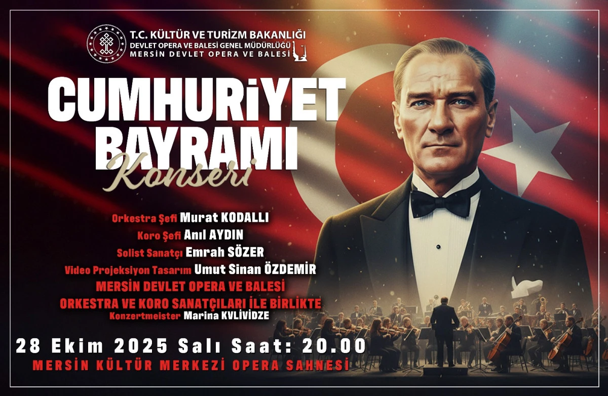 ‘CUMHURİYETİN SESİ MERSİN’DEN YÜKSELİYOR!’