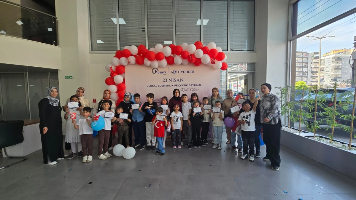 DERYA GRUP&rsquo;TAN 23 NİSAN&rsquo;A &Ouml;ZEL ANLAMLI ŞENLİK