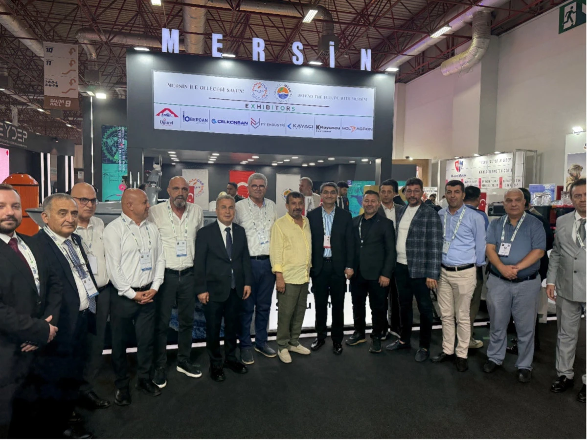 DEVA PARTİLİ EKMEN: MERSİNLİ FİRMALARIMIZ IDEF’25’TE GÖĞSÜMÜZÜ KABARTTI