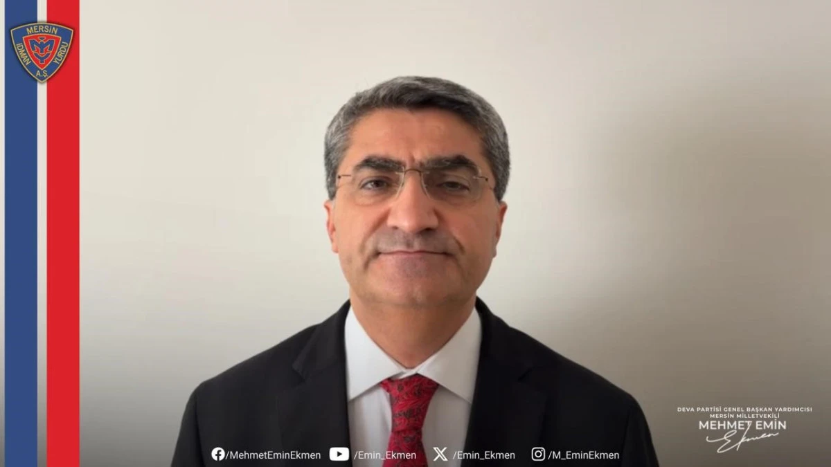 EKMEN: MERSIN İDMAN YURDU I&Ccedil;IN ŞIMDI DAYANIŞMA ZAMANI