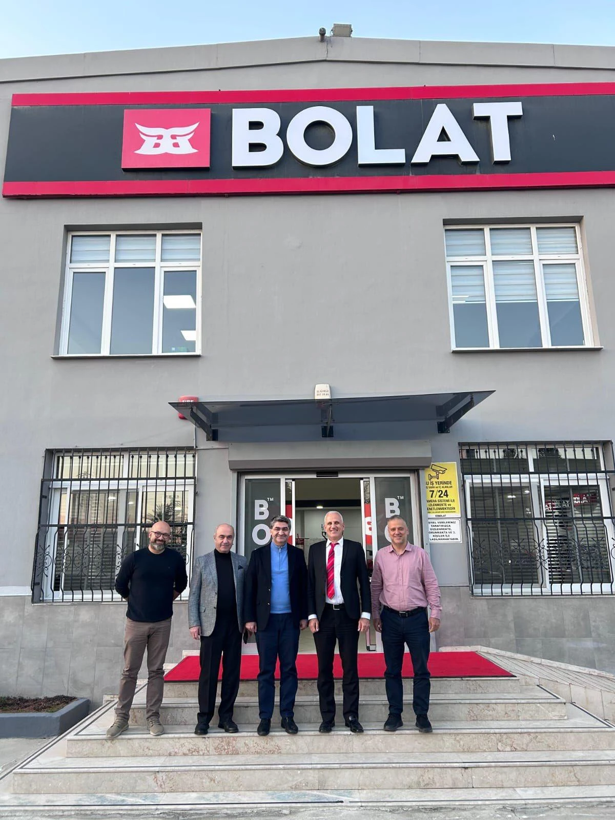 EKMEN&rsquo;DEN BEYBOLAT TARIM MAKİNELERİ&rsquo;NE ZİYARET