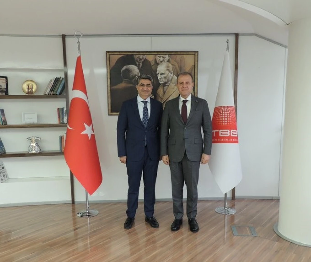 EKMEN&rsquo;DEN VAHAP SE&Ccedil;ER&rsquo;E HAYIRLI OLSUN ZİYARETİ