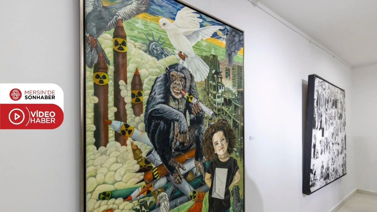 EMEK VE İNSANIN &Ccedil;IĞLIĞI TUVALE YANSIDI