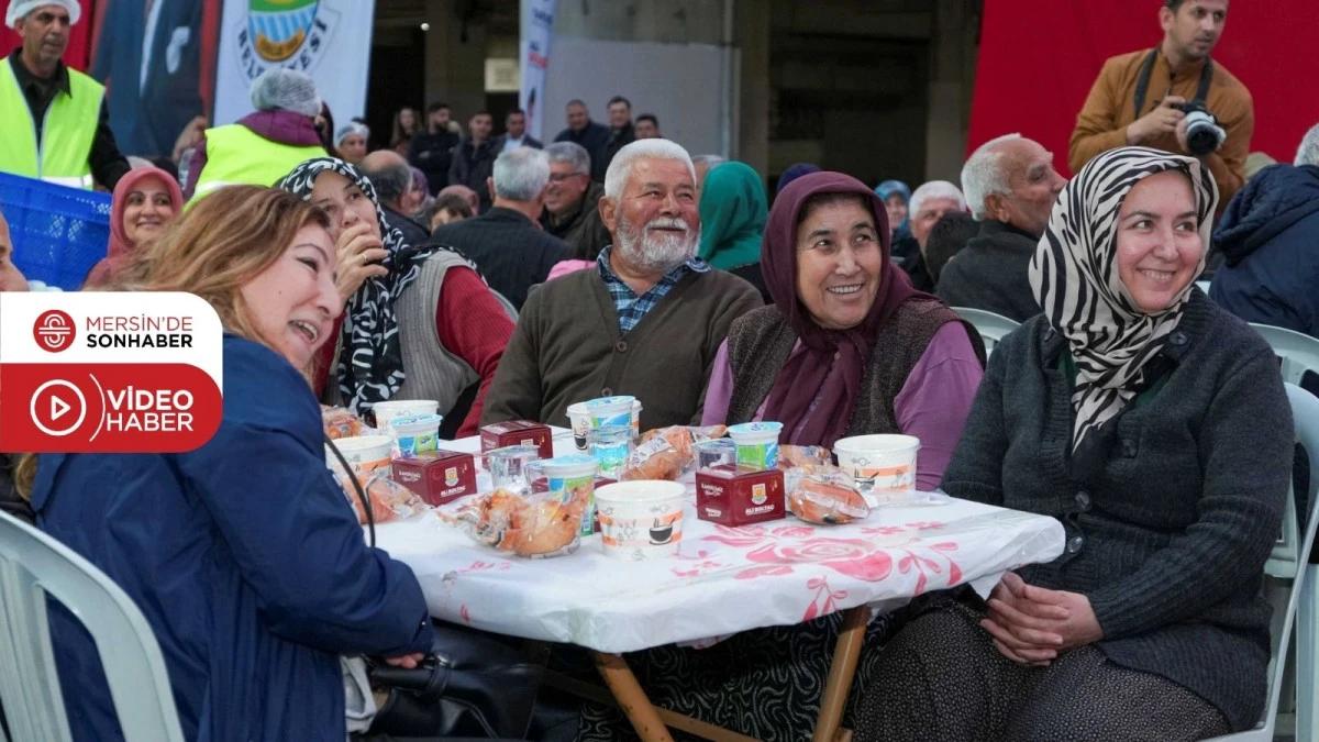 ERGENEKON MAHALLESİ&rsquo;NDE KADİR GECESİ&rsquo;NDE BİRLİK SOFRASI