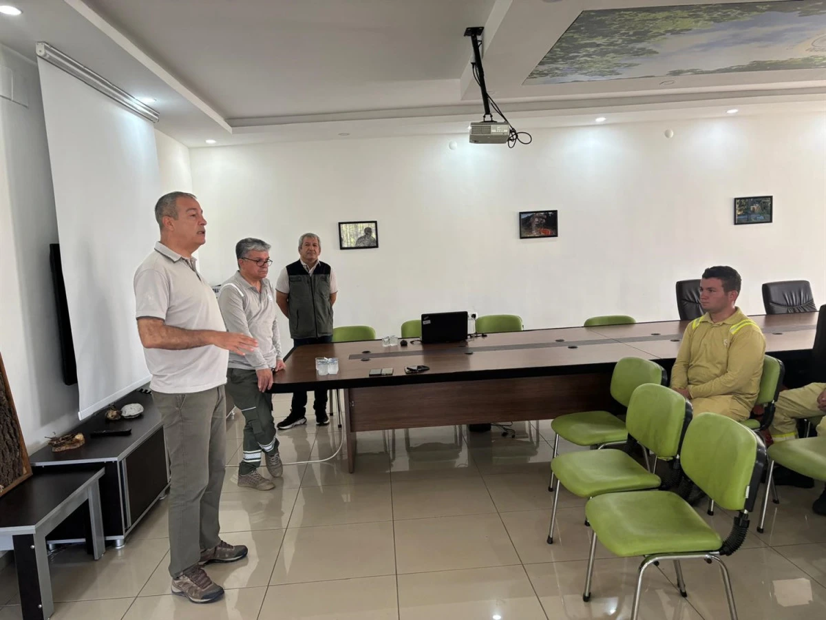GÖREVE YENİ BAŞLAYAN ATEŞ SAVAŞÇILARINA ANAMUR’DA EĞİTİM