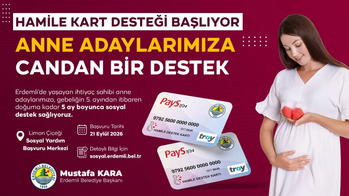 &lsquo;HAMİLE DESTEK KARTI&rsquo; UYGULAMASI BAŞLIYOR