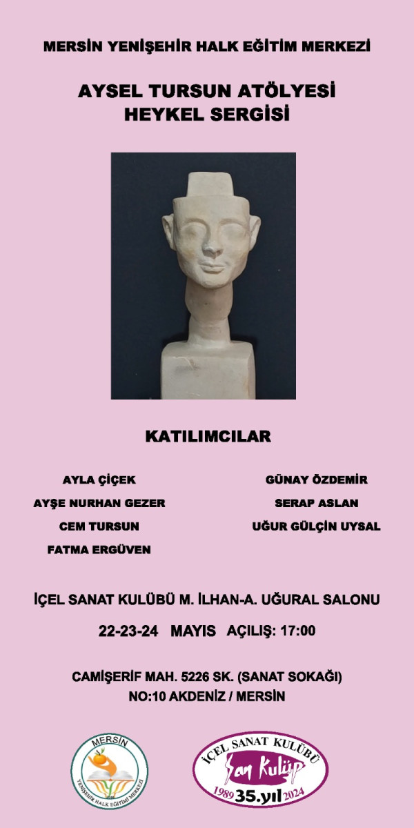 İÇEL SANAT KULÜBÜNDE HEYKEL SERGİSİ