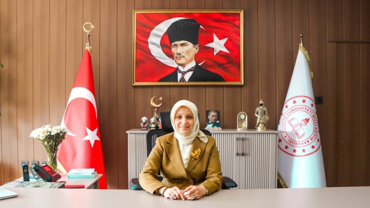 İL MİLLÎ EĞİTİM MÜDÜRÜ FAZİLET DURMUŞ’TAN İLKÖĞRETİM HAFTASI MESAJI