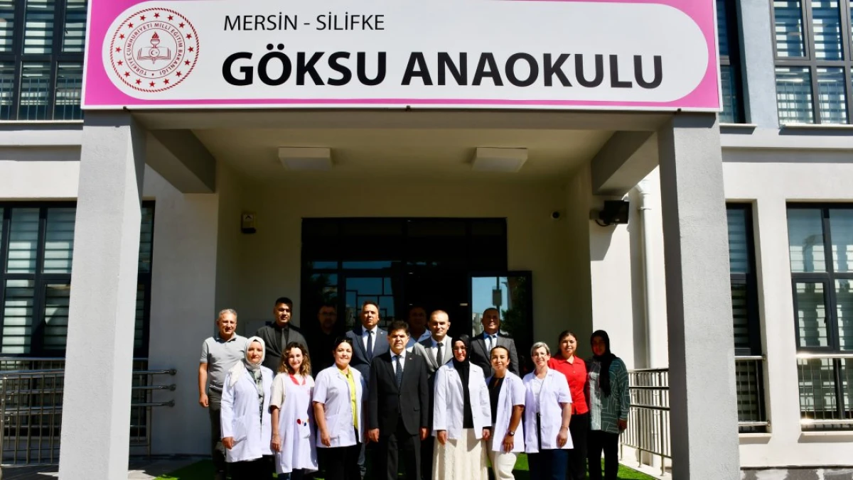 İL MİLL&Icirc; EĞİTİM M&Uuml;D&Uuml;R&Uuml; &Ouml;ZDEMİRCİ&rsquo;DEN G&Ouml;KSU ANAOKULUNA UYUM HAFTASI ZİYARETİ
