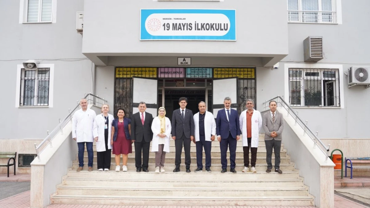 İL MILL&Icirc; EĞİTİM M&Uuml;D&Uuml;R&Uuml; &Ouml;ZDEMİRCİ&rsquo;DEN TOROSLAR 19 MAYIS İLKOKULUNA ZIYARET