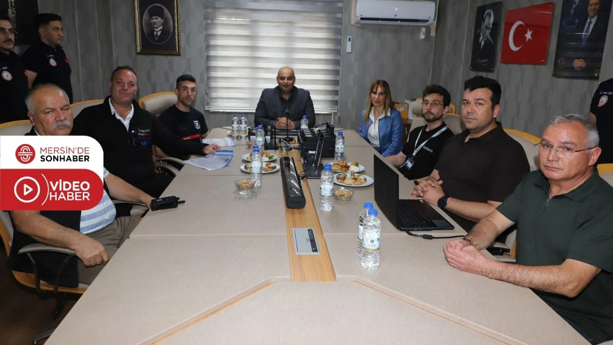 İSPANYA ALİCANTE İTFAİYESİ&rsquo;NDEN MERSİN İTFAİYESİ&rsquo;NE ZİYARET