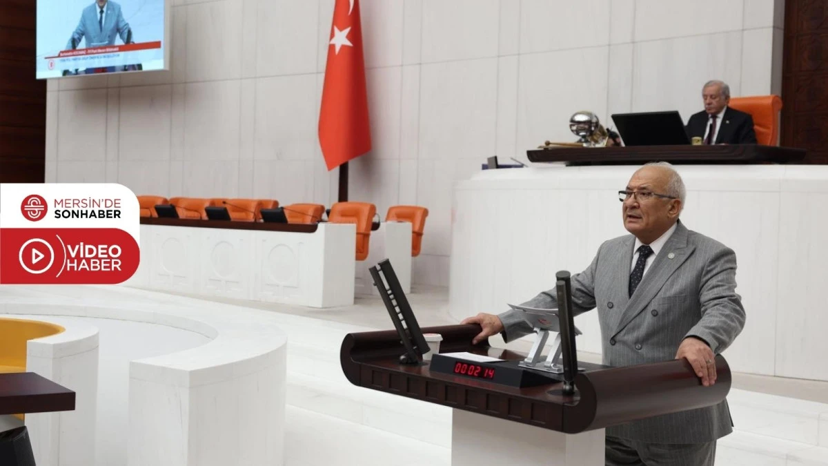 İYİ PARTİ MERSİN MİLLETVEKİLİ KOCAMAZ’DAN İKLİM DEĞİŞİKLİĞİ VE TARIM UYARISI