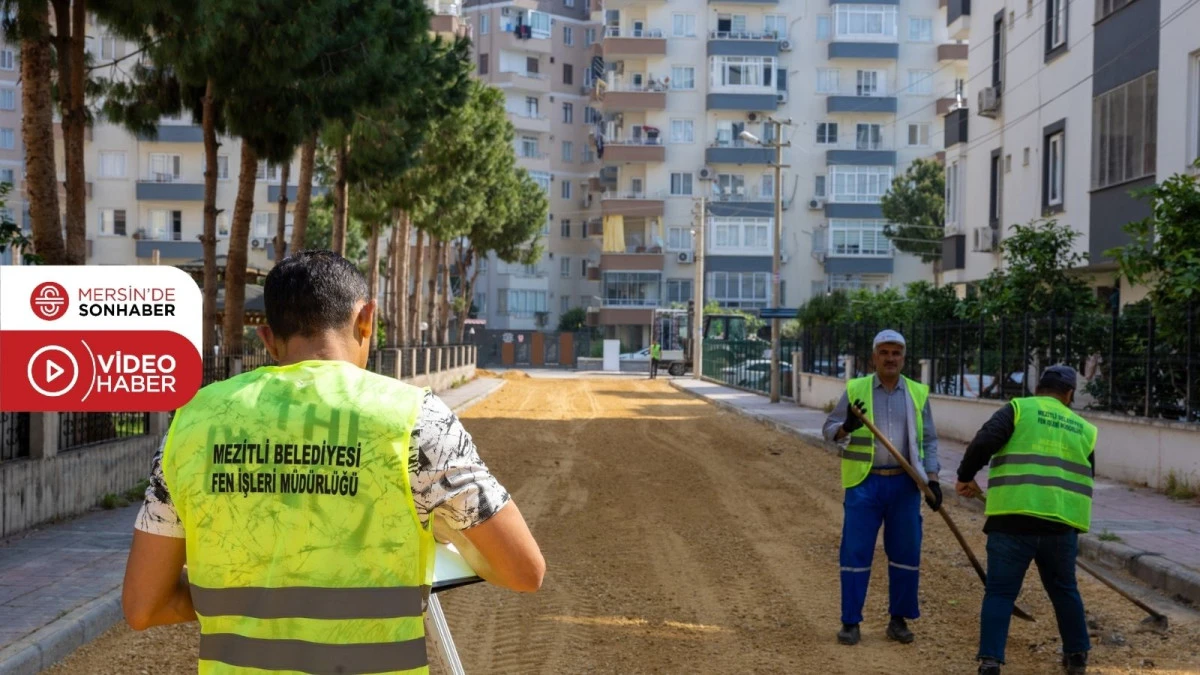 KALICI VE NİTELİKLİ &Ccedil;&Ouml;Z&Uuml;MLERLE MEZİTLİ&rsquo;DE TEKNİK STANDARTLARA UYGUN YOL &Ccedil;ALIŞMALARI
