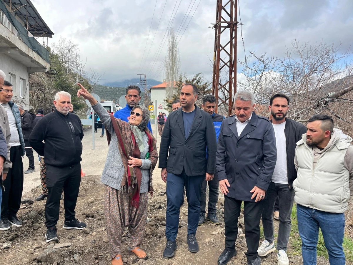 KIRATLI, HEYELAN B&Ouml;LGESİNDE İNCELEMELERDE BULUNDU