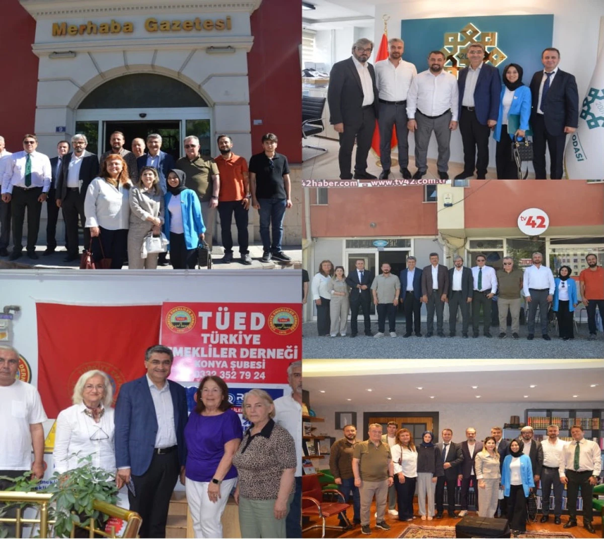 KONYA&rsquo;DA ZİYARETLER