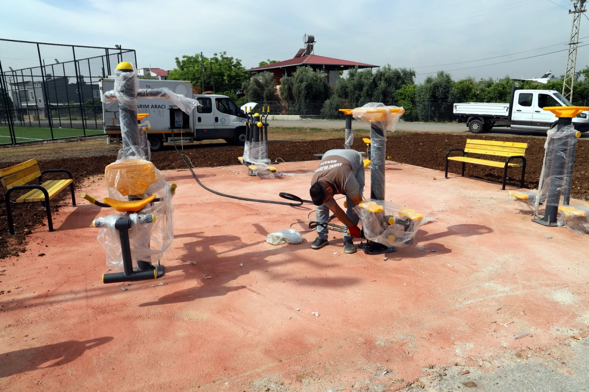 KÜRKÇÜ MAHALLESİ YENİ BİR PARK VE SPOR ALANI KAZANDI 