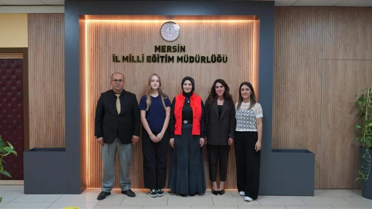 LGS ANAMUR İLÇE BİRİNCİSİ MELİKE ADA ÖNTEPELİ'DEN ZİYARET