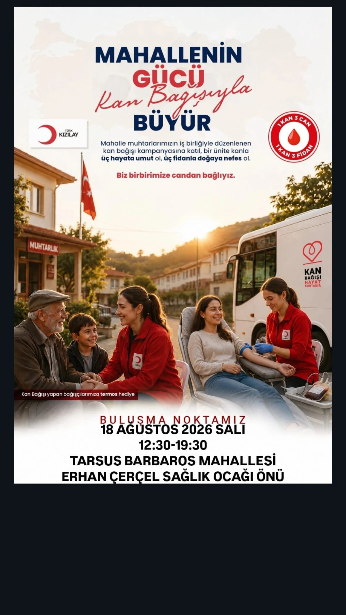 L&Uuml;TFİ PARILTI: MAHALLENİN G&Uuml;C&Uuml; İYİLİKTE B&Uuml;Y&Uuml;R KAN BAĞIŞI TATİL YAPMAZ