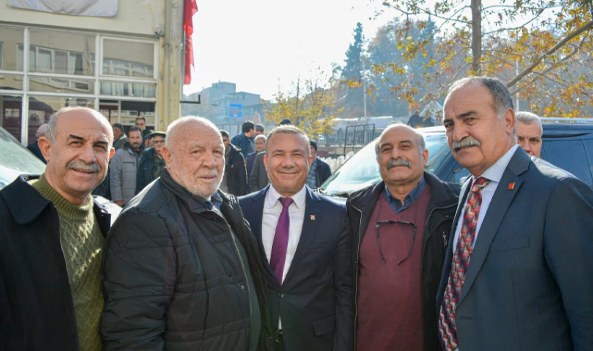 MEHMET SAYDAM ADAY ADAYLIĞINI MUT&rsquo;TA MİTİNG HAVASINDA A&Ccedil;IKLADI
