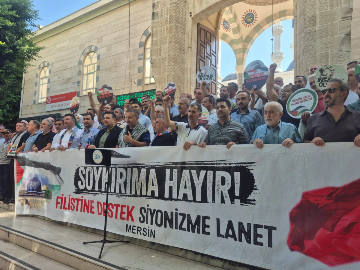 MEMUR-SEN MERSİN İL TEMSİLCİSİ YILDIZ: &lsquo;İSRAİL ADALETTEN KA&Ccedil;AMAYACAK&rsquo;