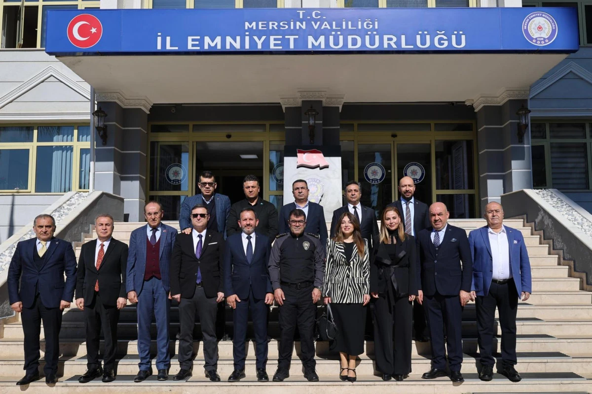 MEP, EMNİYET M&Uuml;D&Uuml;R&Uuml;N&Uuml; ZİYARET ETTİ