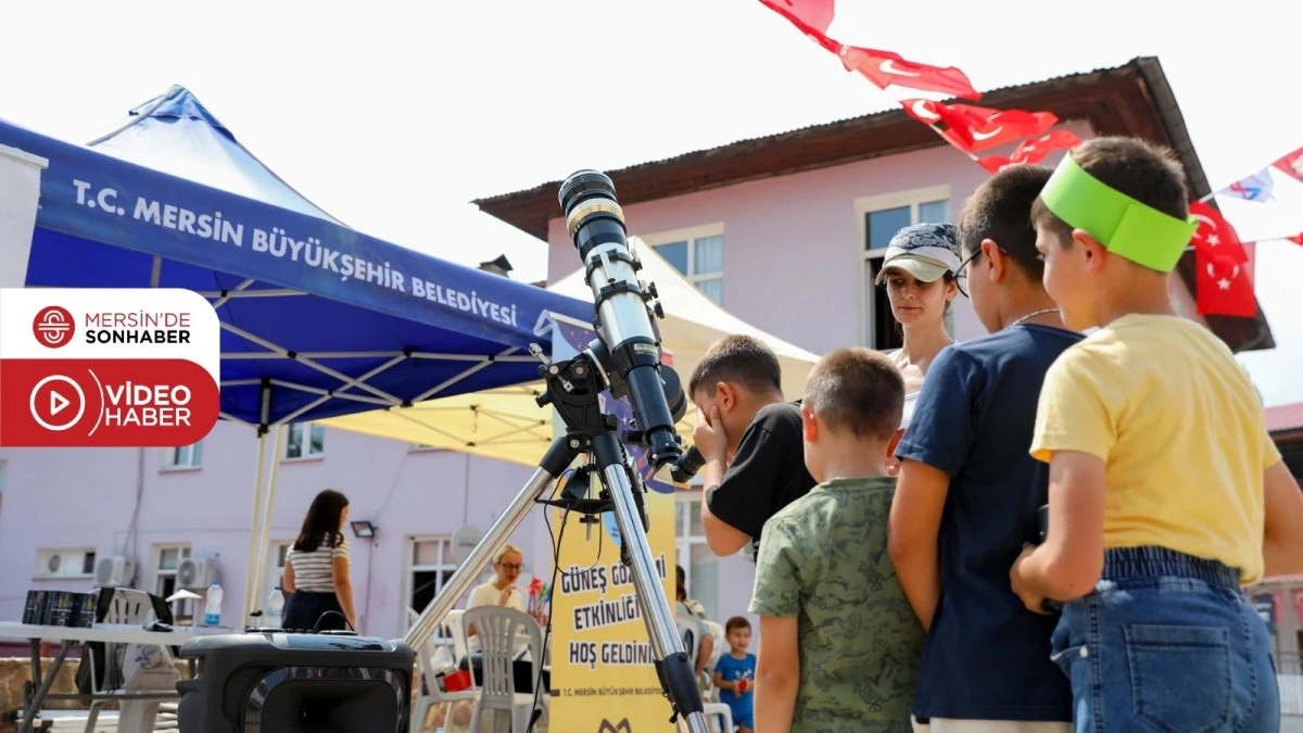 MERCAN BİLİM MERKEZİ İLÇE İLÇE DOLAŞIP BİLİM MERAKLILARINA ULAŞIYOR 