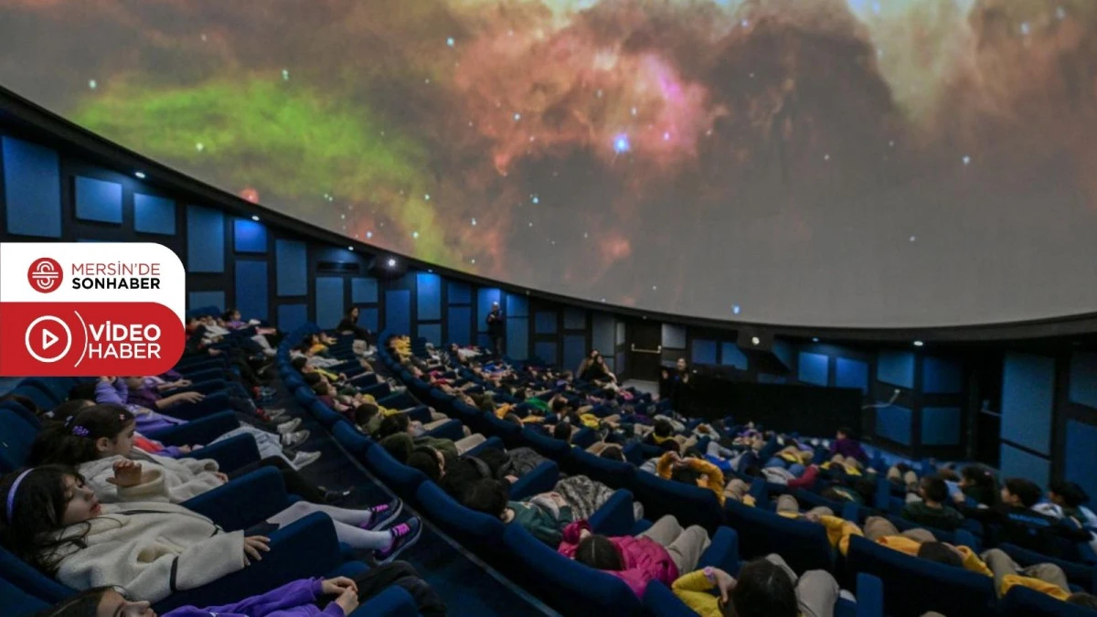 MERCAN BİLİM MERKEZİ&rsquo;NDE YER ALAN PLANETARYUM İLE &Ccedil;OCUKLAR EVRENİ KEŞFEDİYOR