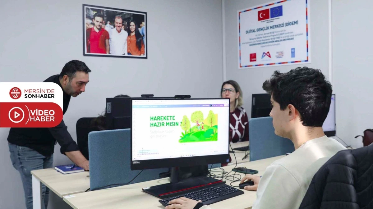 MERCEK&rsquo;TE &lsquo;DİJİTAL TASARIM VE CANVA&rsquo; KURSUNA YOĞUN İLGİ