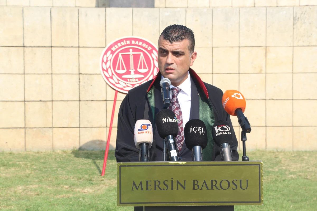 MERSİN BARO BAŞKANI ÖZDEMİR: ‘YENİ ADLİ YIL, YURTTAŞLARIN ADALET MÜCADELESİNİN YILI OLMALIDIR’
