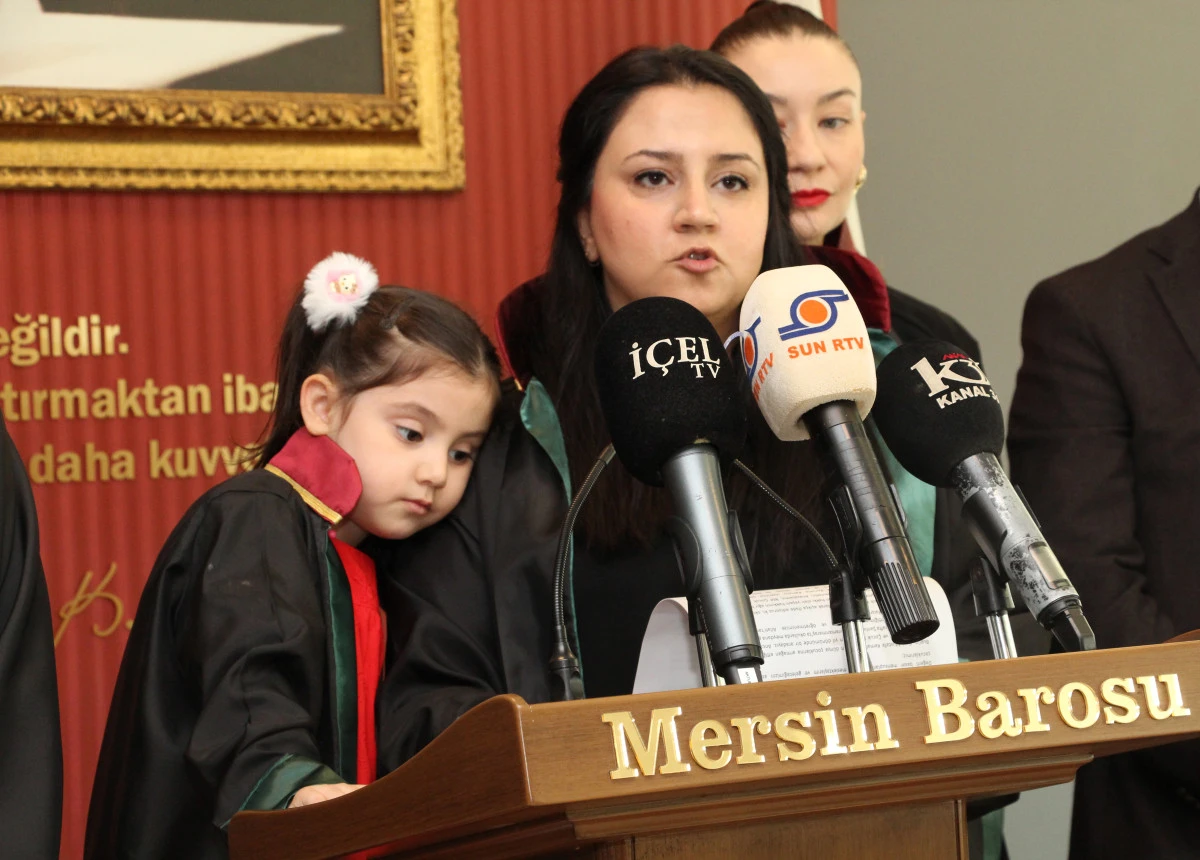 MERSİN BAROSU: &lsquo;BU OLAYLAR M&Uuml;NFERİT DEĞİLDİR!&rsquo;