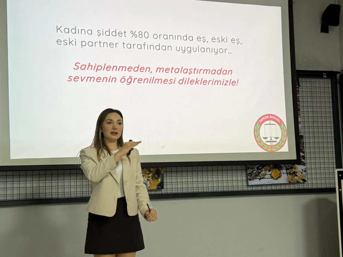 MERSİN BAROSU, FOTOĞRAF SANAT&Ccedil;ILARINI KADIN HAKLARI KONUSUNDA BİLGİLENDİRDİ