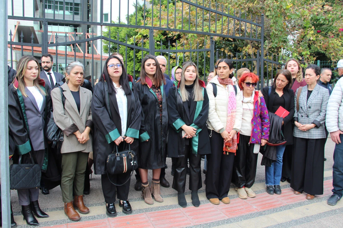 MERSİN BAROSU &Ouml;LD&Uuml;R&Uuml;LEN HİRANUR DURUŞMASINA KATILDI