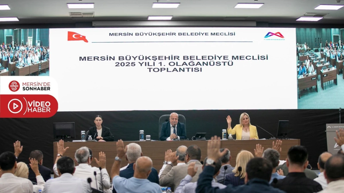 MERSİN BÜYÜKŞEHİR BELEDİYE MECLİSİ’NİN 1. OLAĞANÜSTÜ MECLİS TOPLANTISI İLE MESKİ’NİN AĞUSTOS AYI OLAĞANÜSTÜ GENEL KURUL TOPLANTISI GERÇEKLEŞTİRİLDİ