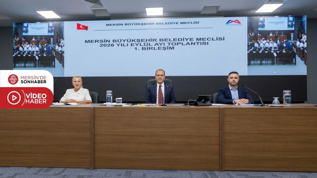 MERSİN B&Uuml;Y&Uuml;KŞEHİR BELEDİYE MECLİSİ&rsquo;NİN EYL&Uuml;L AYI 1. BİRLEŞİMİ, BAŞKAN SE&Ccedil;ER BAŞKANLIĞINDA GER&Ccedil;EKLEŞTİRİLDİ