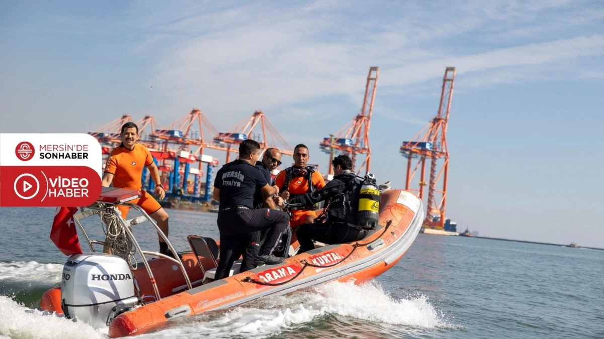 MERSİN BÜYÜKŞEHİR BELEDİYESİ ARAMA KURTARMA EKİPLERİ, HAVADA, KARADA VE DENİZDE HER DAİM HAZIR
