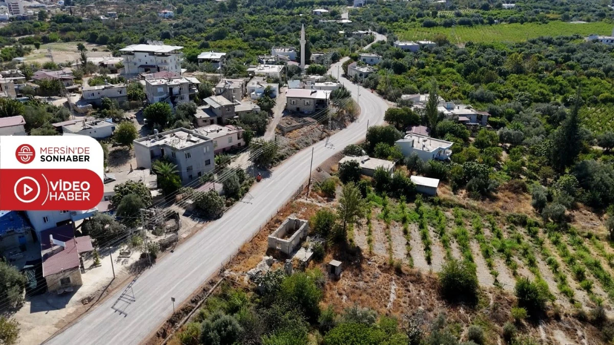 MERSİN BÜYÜKŞEHİR BELEDİYESİ’NDEN MUT’TA KIRSALA NEFES ALDIRAN YOL YATIRIMI…