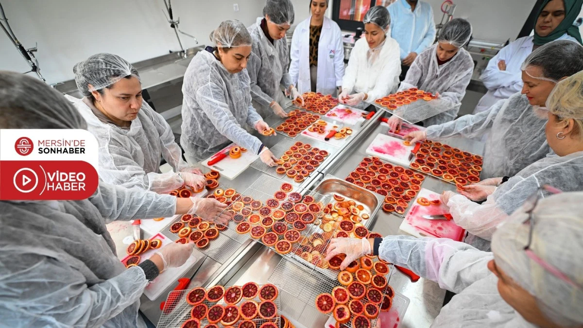 MERSİN B&Uuml;Y&Uuml;KŞEHİR COĞRAFİ İŞARETLİ KAN PORTAKALI&rsquo;NI KADIN EMEĞİ İLE GELECEĞE TAŞIYOR