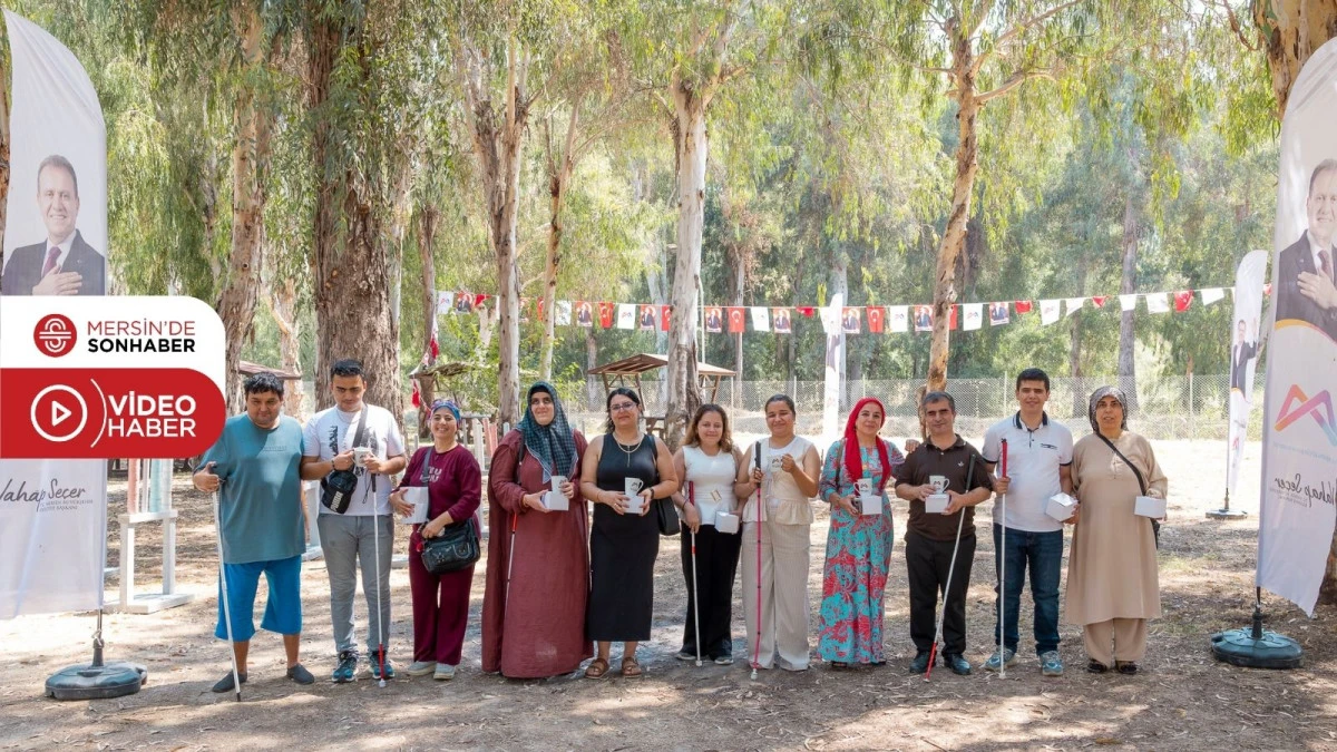 MERSİN B&Uuml;Y&Uuml;KŞEHİR G&Ouml;RME ENGELLİLERİ VE AİLELERİNİ TARSUS GEN&Ccedil;LİK KAMPI&rsquo;NDA AĞIRLADI