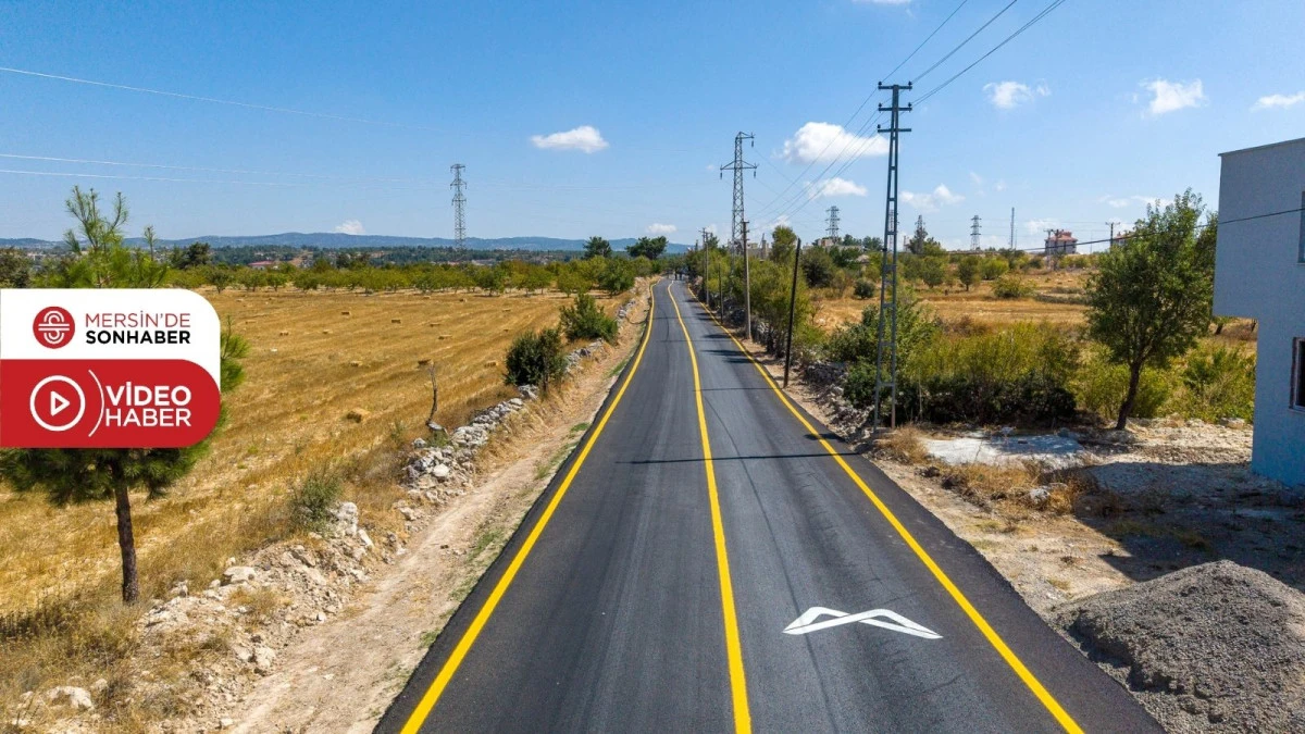 MERSİN B&Uuml;Y&Uuml;KŞEHİR G&Uuml;LNAR&rsquo;DA BİR&Ccedil;OK MAHALLENİN ORTAK YOLU OLAN BULGARA CADDESİ&rsquo;Nİ YENİLEDİ 