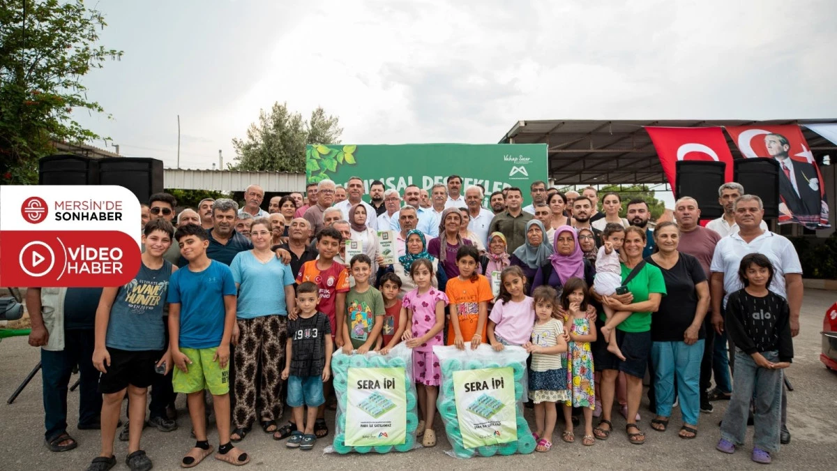 MERSİN B&Uuml;Y&Uuml;KŞEHİR İLE TARIMIN KALBİ MERSİN&rsquo;DE ATIYOR