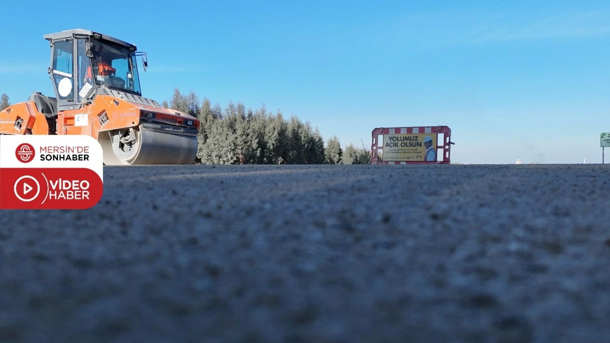 MERSİN B&Uuml;Y&Uuml;KŞEHİR KARABUCAK CADDESİ&rsquo;Nİ YENİLEREYEREK G&Uuml;VENLİ ULAŞIMI SAĞLADI