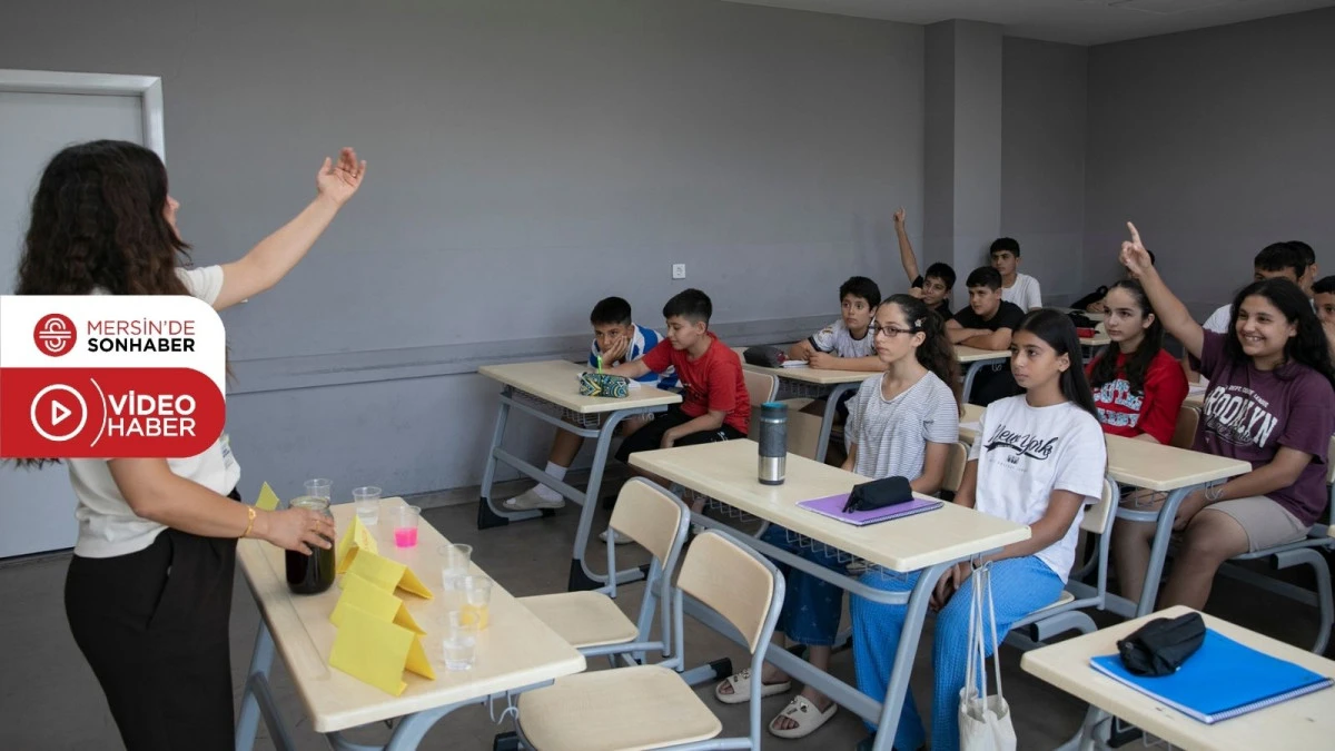 MERSİN B&Uuml;Y&Uuml;KŞEHİR KURS MERKEZLERİ YAZ TATİLİNDE DE &Ouml;ĞRENCİLERİN YANINDA